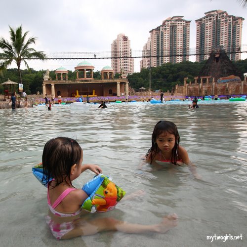 Girls at Sunway Lagoon